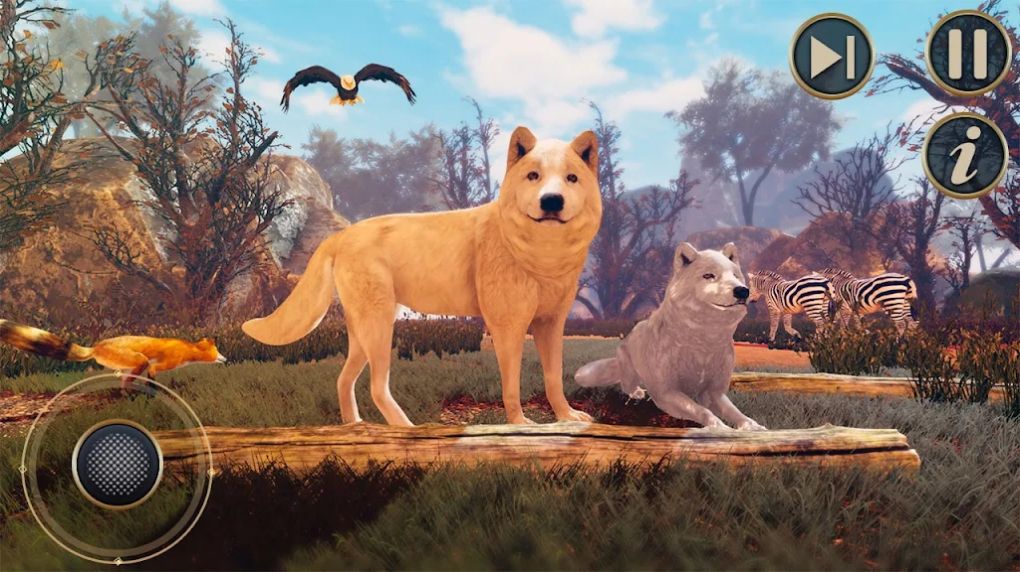 野狼动物模拟器安卓版游戏截屏1
