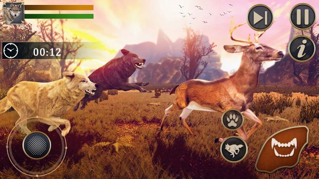 野狼动物模拟器安卓版游戏截屏2