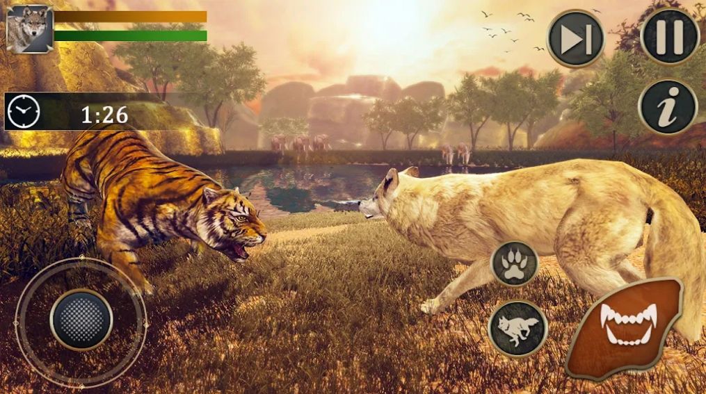 野狼动物模拟器安卓版游戏截屏3