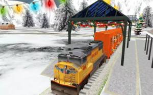 圣诞列车模拟安卓版游戏截屏3