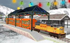 圣诞列车模拟安卓版游戏截屏1
