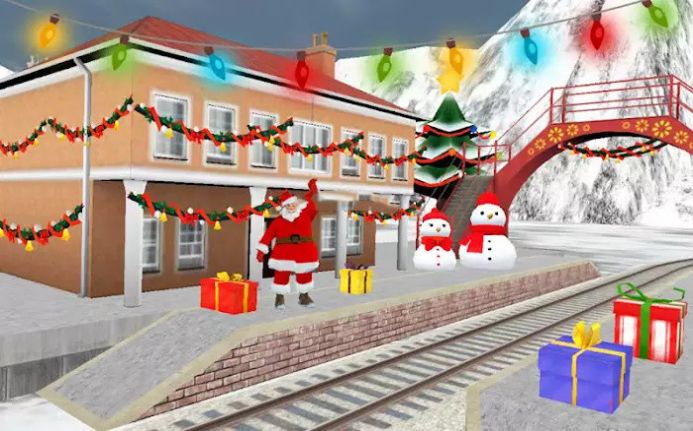 圣诞列车模拟安卓版游戏截屏2