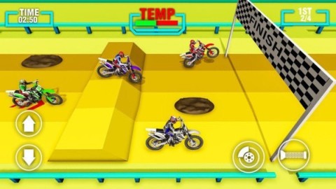 迷你摩托车比赛安卓版游戏截屏1