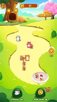 猫鼠战争蛋糕保卫战安卓国际版游戏截屏3