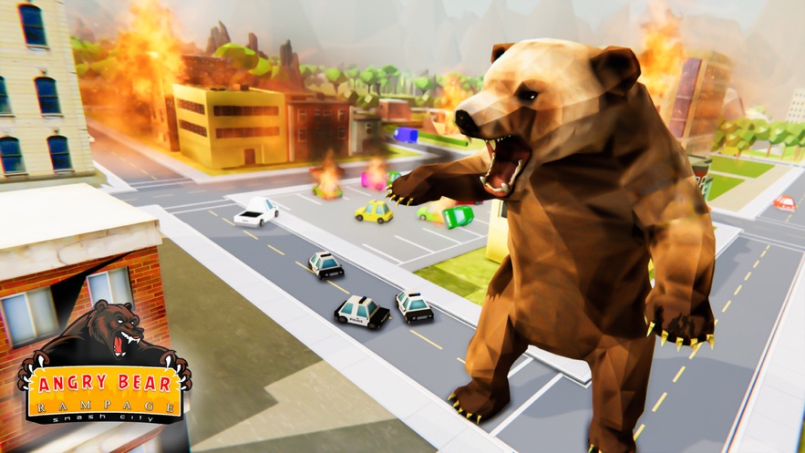 愤怒的熊横冲直撞iphone版游戏截屏1