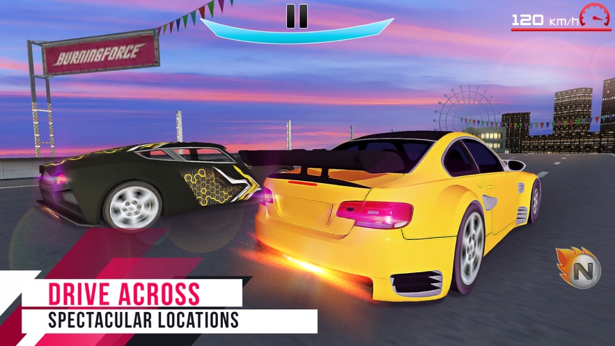 GCR年城市漂移赛车高速路iphone版游戏截屏2