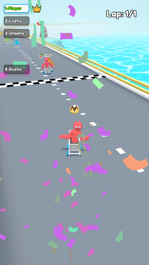 滑车比赛iphone版游戏截屏2