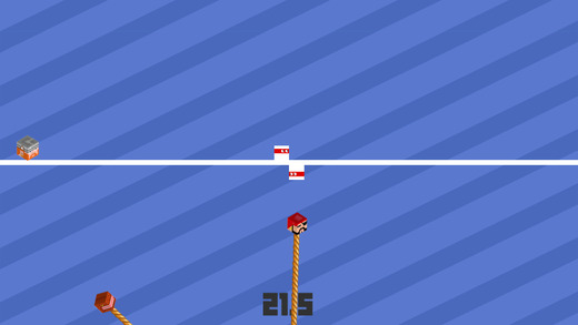 红色忍者和飞扬的跳跃iphone版游戏截屏3