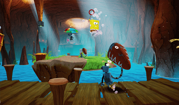 海绵宝宝比奇堡的冒险安卓正版游戏截屏1